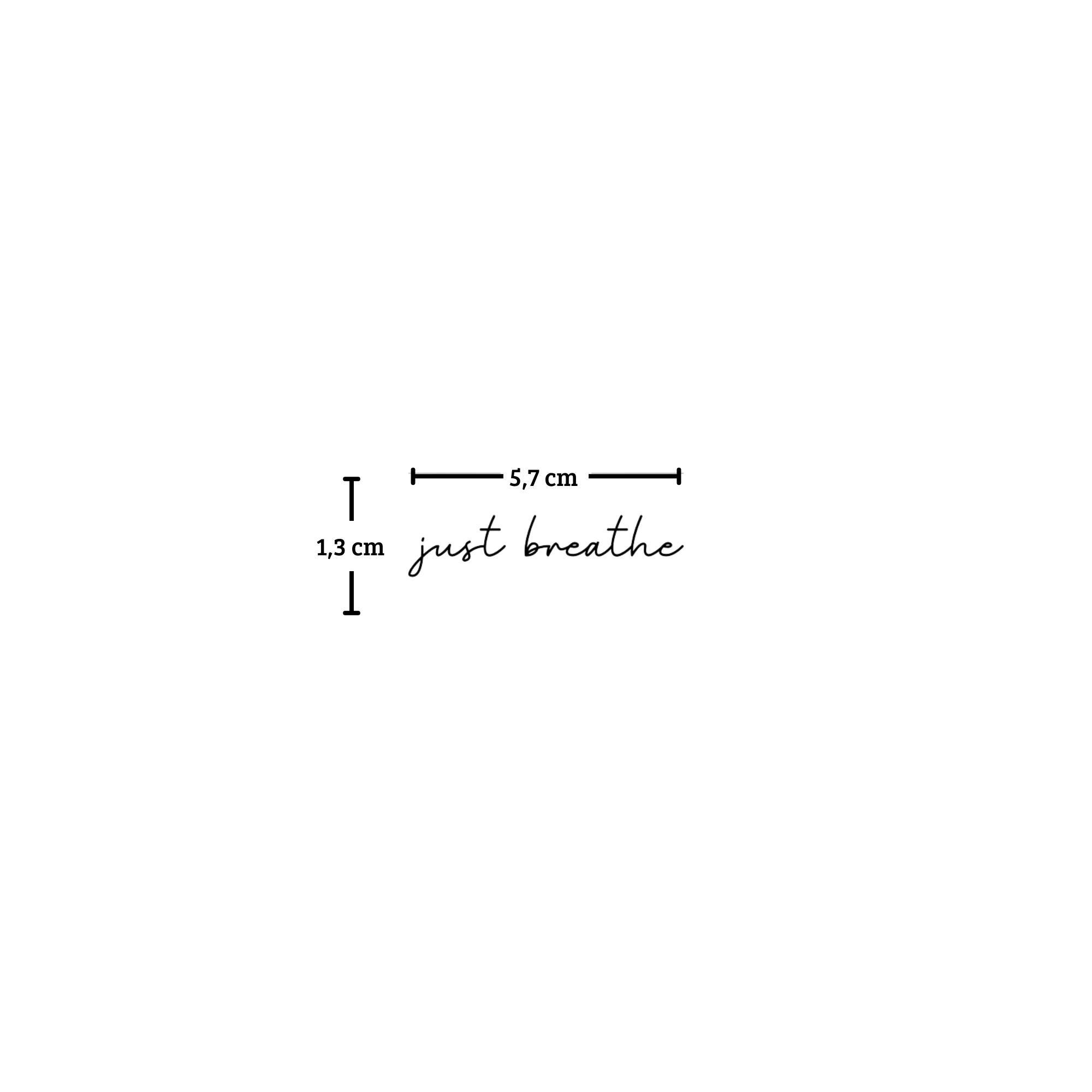 Just Breathe Tattoo