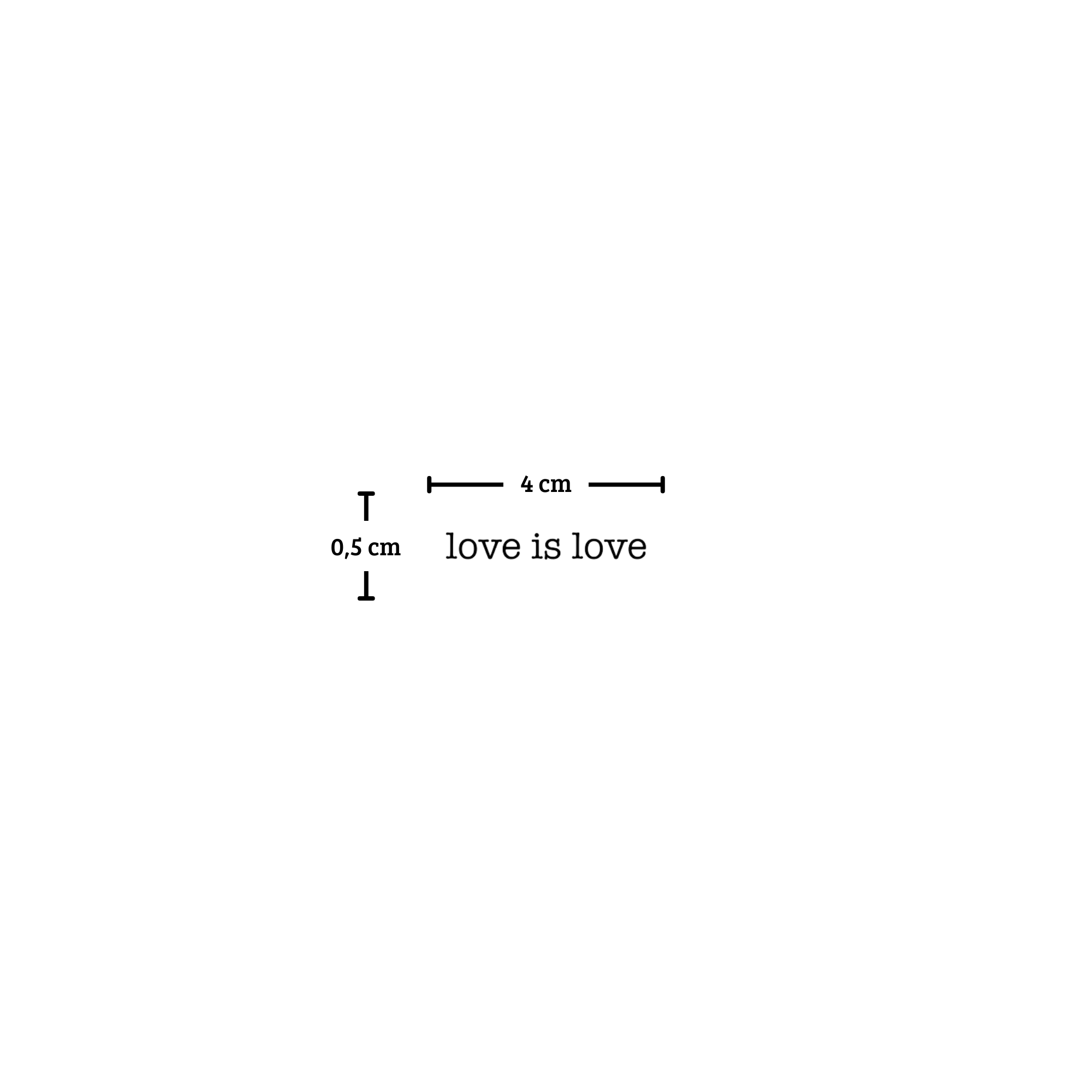 Tattoo Love is love